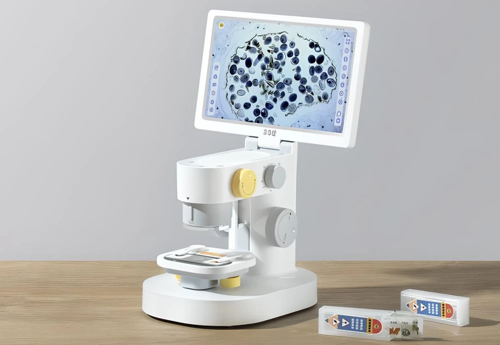 digital microscope with display