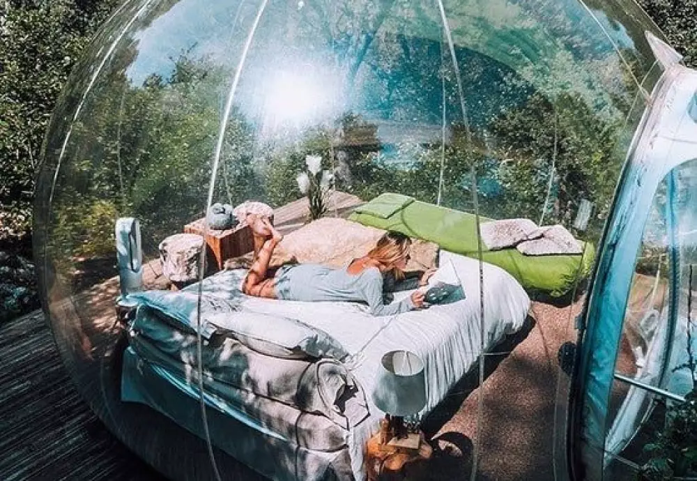 sun bubble tent