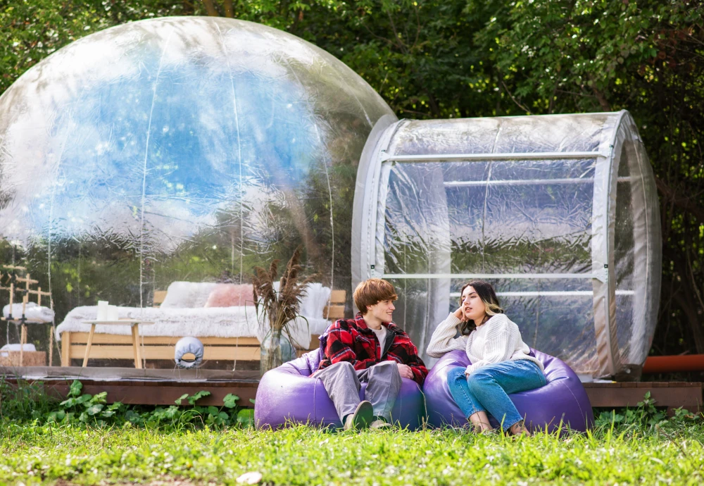 bubble tent clear